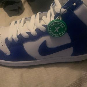 Nike an dunk high pro iso/ sz 11/ varsity royal- Kentucky - new/ ds